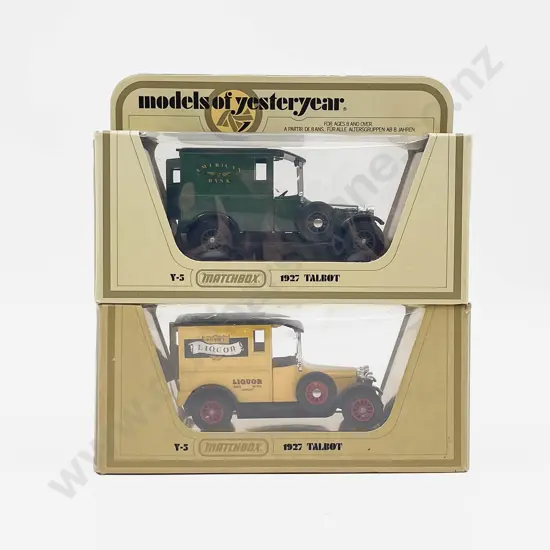 Matchbox Models of Yesterday Y-5 American Bank & Royal Liquor Promotional Models