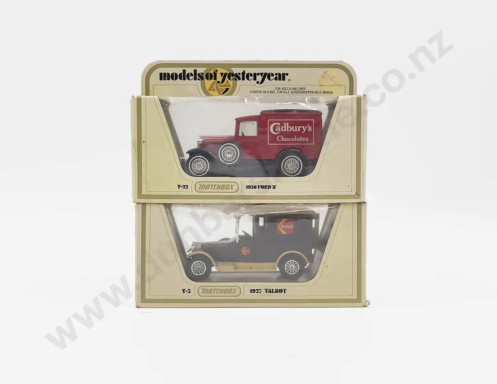 Matchbox Models of Yesterday Y-5 Kodak & Y-22 Cadburys Variation Models Image 1++