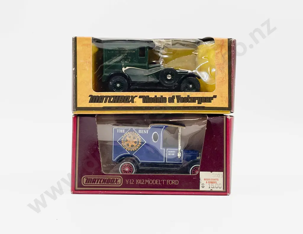 Matchbox Models of Yesterday Y-12 Rotary & Y-5 1978 Harrisburg PA Models Image 1++