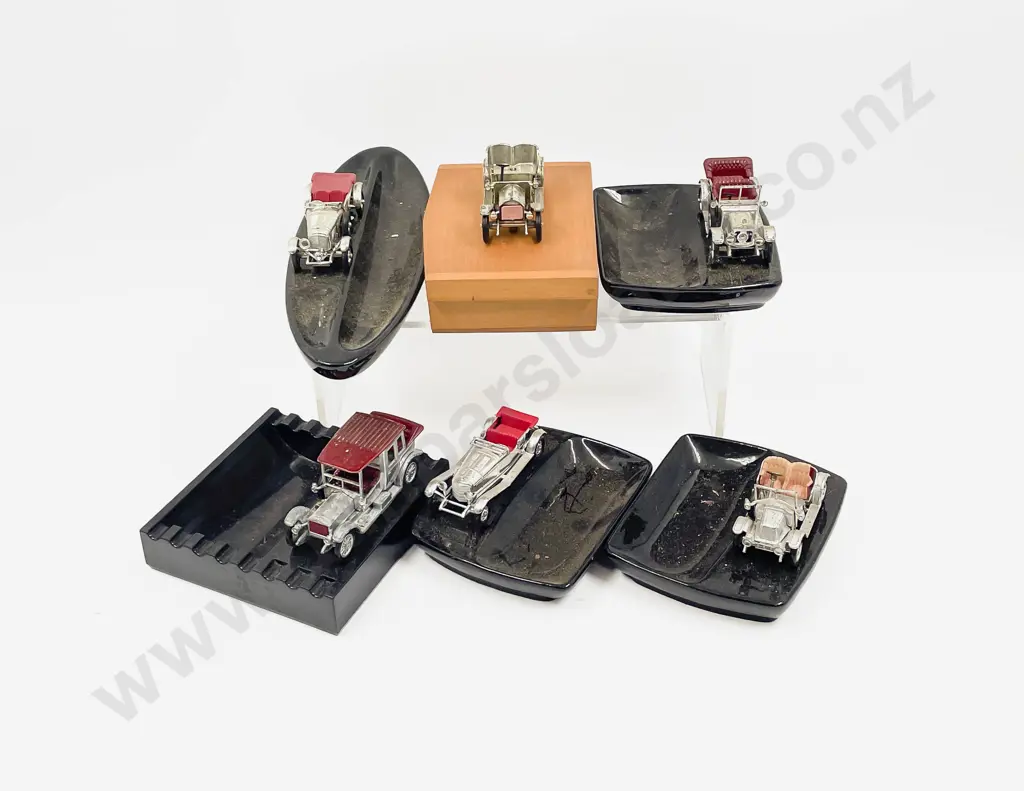 Matchbox/Lesney Veteran Car & Tray Series Box and Five Trays (Faults) Image 1++