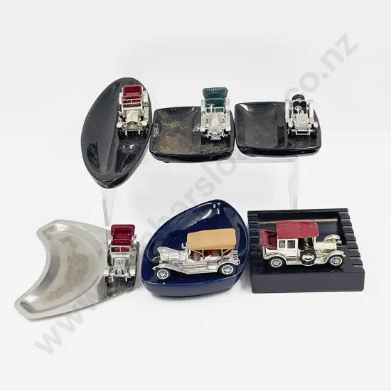Matchbox/Lesney Veteran Car & Tray Series Six Trays (Faults)