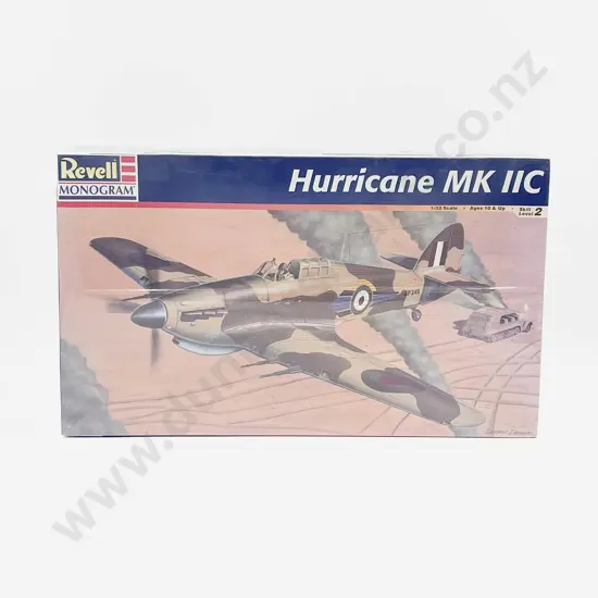 Boxed Revell 1:32 Scale Uncompleted Hurricane MK IIC Kit