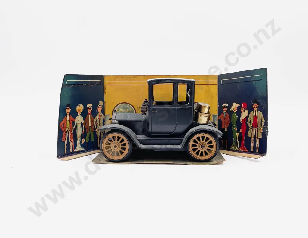 C1964-1970 Consul Oldtimer Cigarette Lighter mounted on Schuco 1228 Ford Model T Image 1++