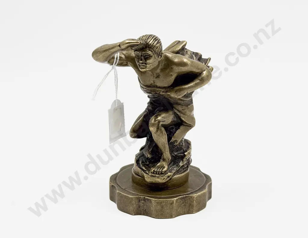 C1920's Style French Hermes 'Vigie g poitvin'  Pathfinder Car Mascot Image 1++