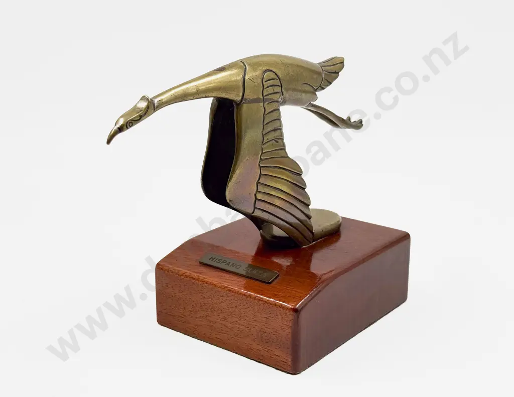 Replica Hispano-Suiza Flying Stork Mascot by F Bazin C1920 Image 1++