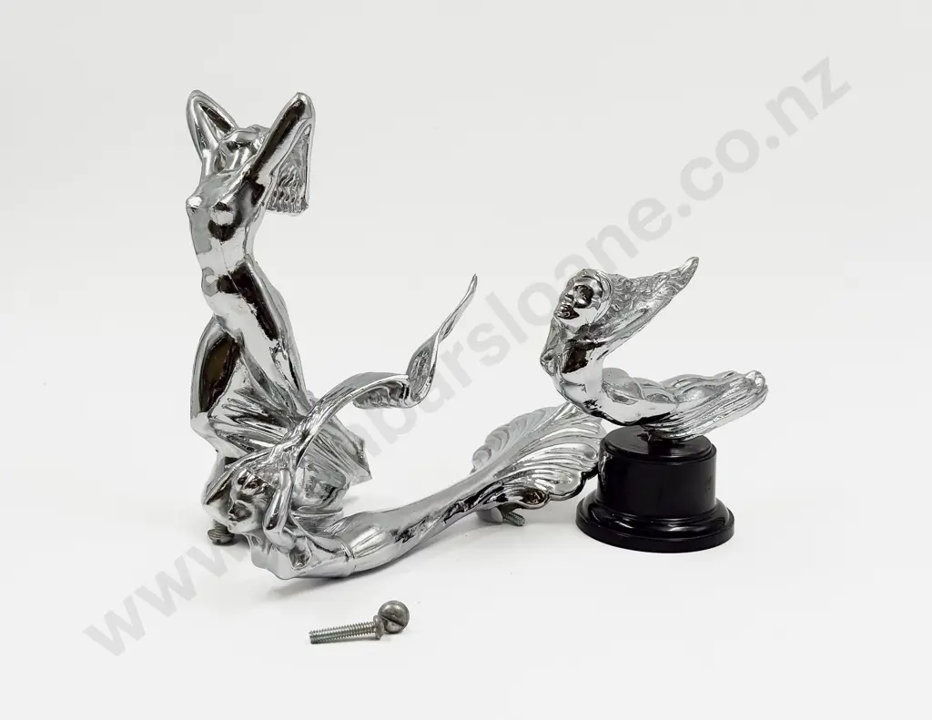 Three Replica Car Mascot Hood Ornaments Image 1++
