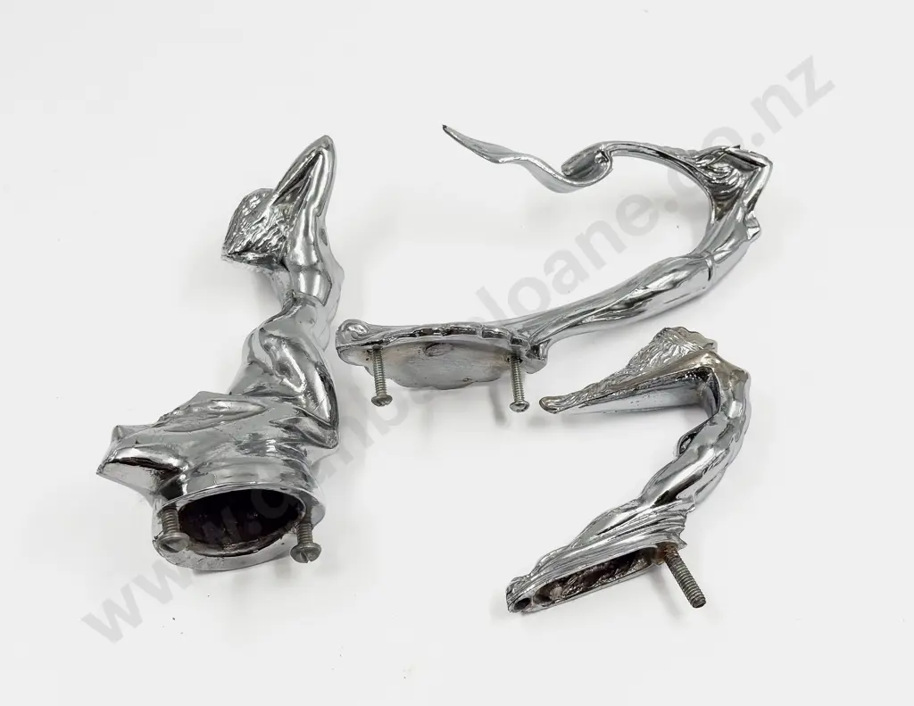 Three Replica Car Mascot Hood Ornaments Image 1++
