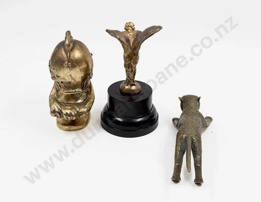 Three Replica Car Mascot Hood Ornaments Image 1++