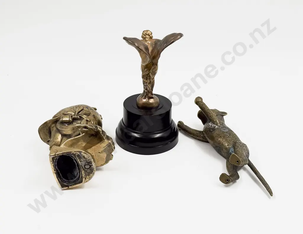 Three Replica Car Mascot Hood Ornaments Image 1++