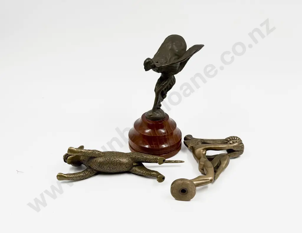 Three Replica Car Mascot Hood Ornaments Image 1++
