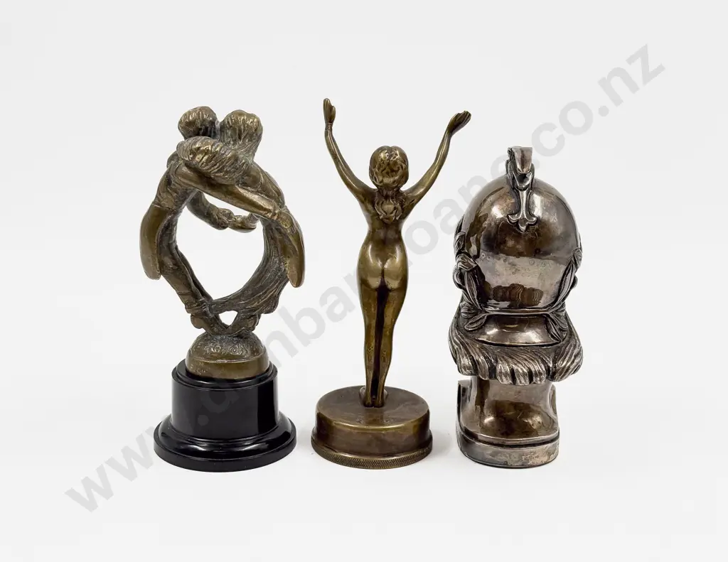 Three Replica Car Mascot Hood Ornaments Image 1++