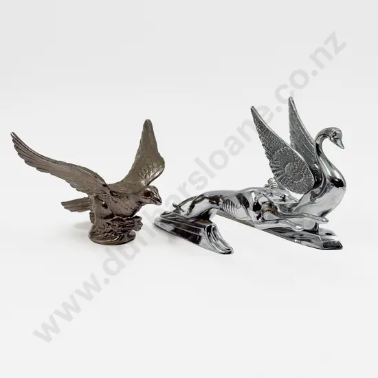Three Replica Car Mascot Hood Ornaments