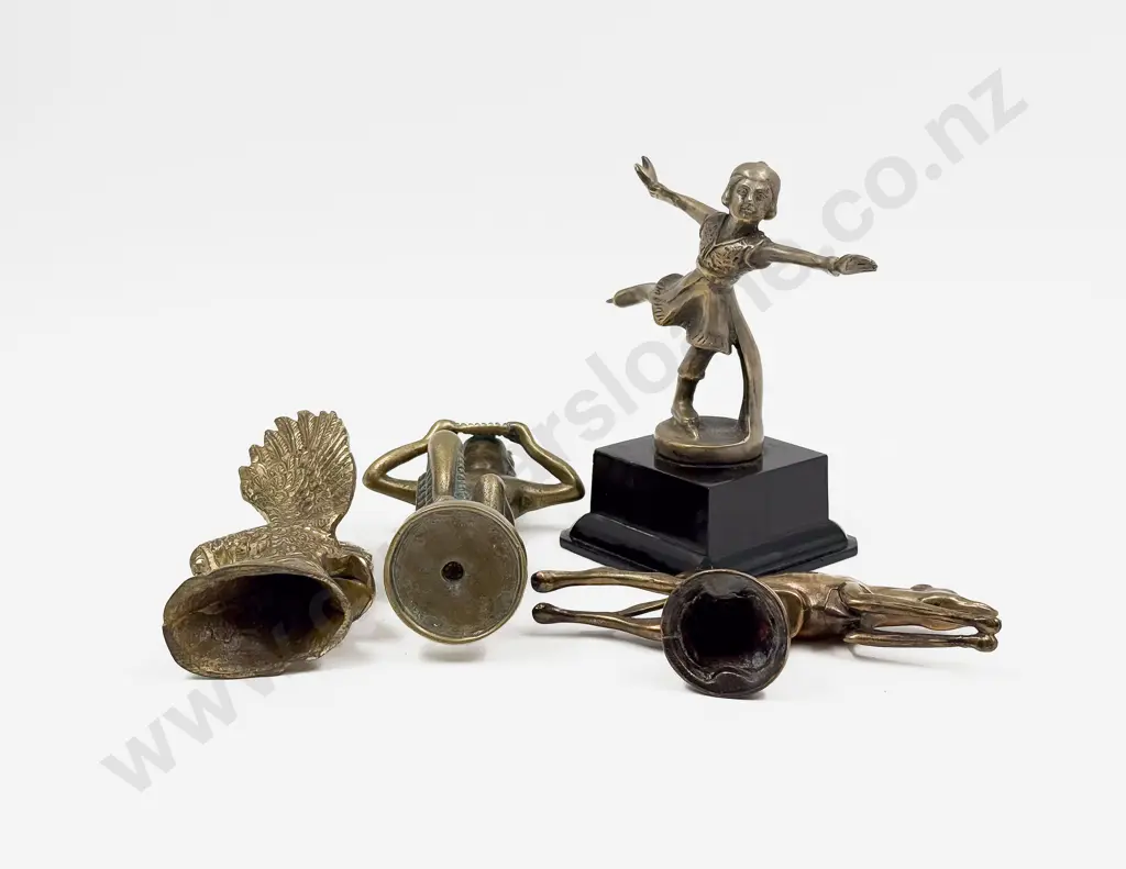 Four Replica Car Mascot Hood Ornaments Image 1++