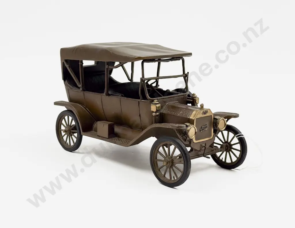 Franklin Mint Limited Edition Bronze Model T Ford 446/9500 100th Ford Anniversary Image 1++