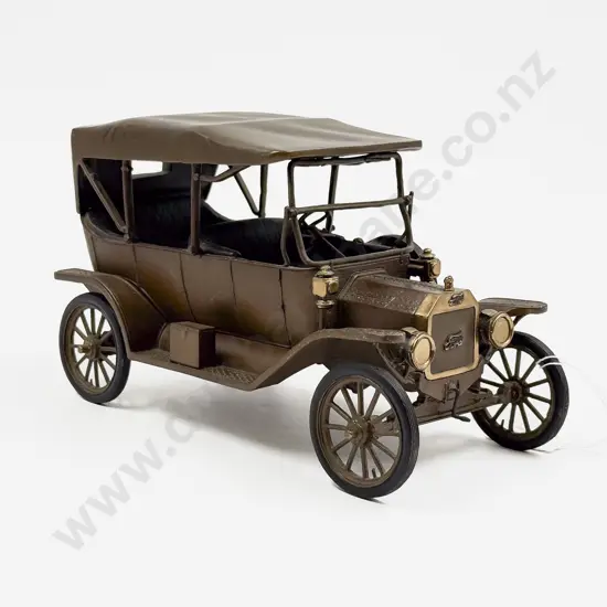 Franklin Mint Limited Edition Bronze Model T Ford 446/9500 100th Ford Anniversary