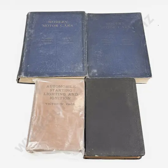 Modern Cars Vols II & III with Automobile Engineering and Lighting Volumes