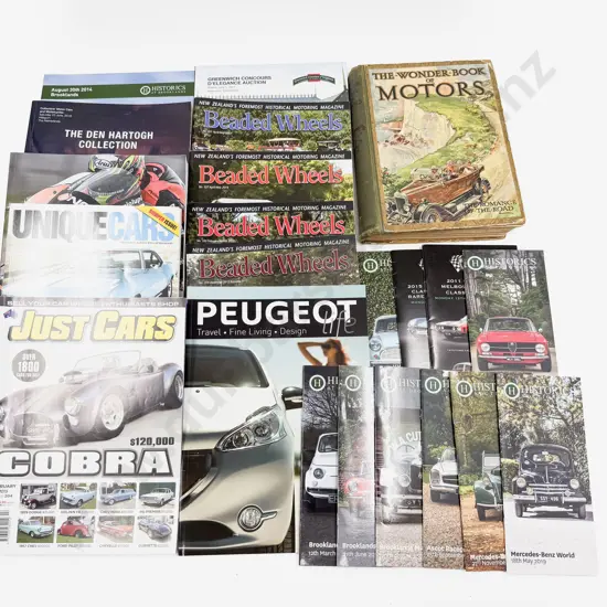 Collection Various Motoring Publications - Catalogues and Magazines
