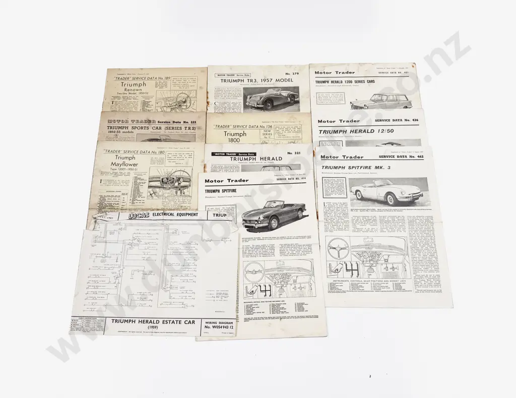 Motor Trader Service Data Triumph Models (10) Image 1++