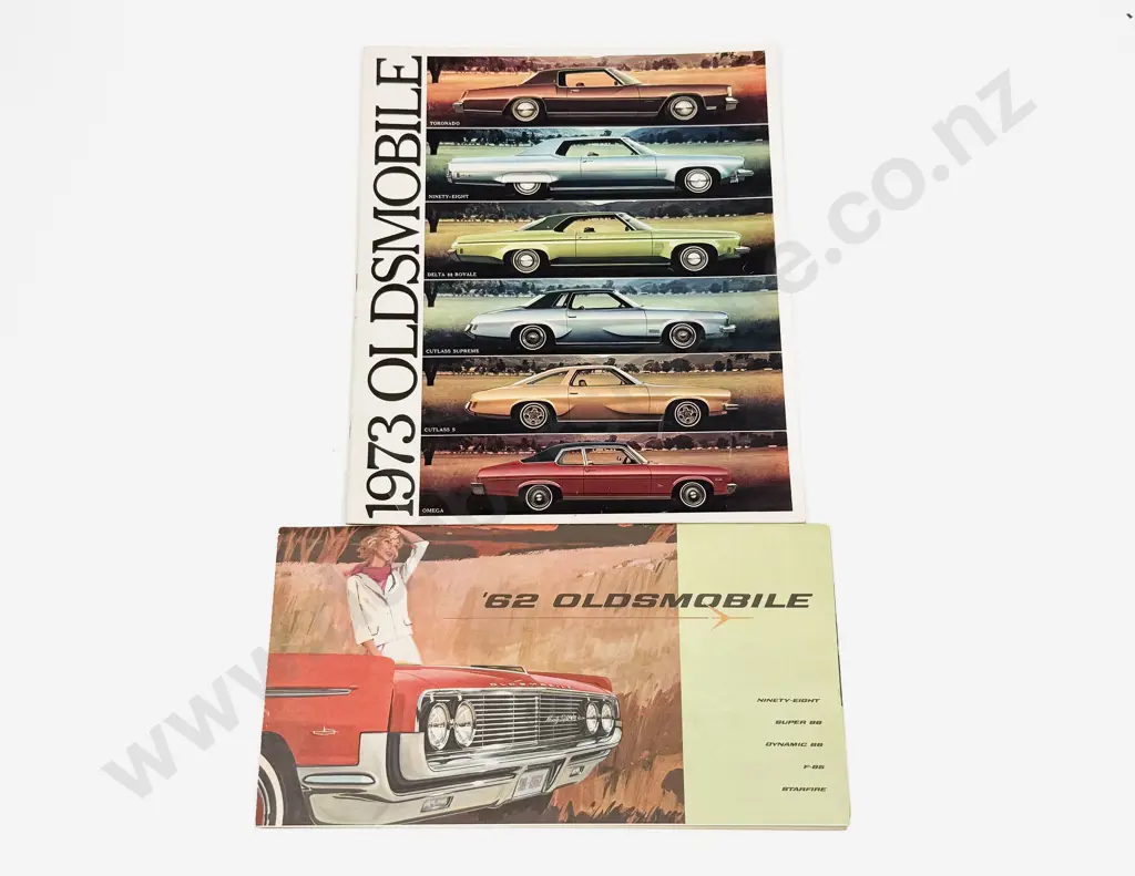 1962 and 1973 Oldsmobile Car Booklets (2) Image 1++