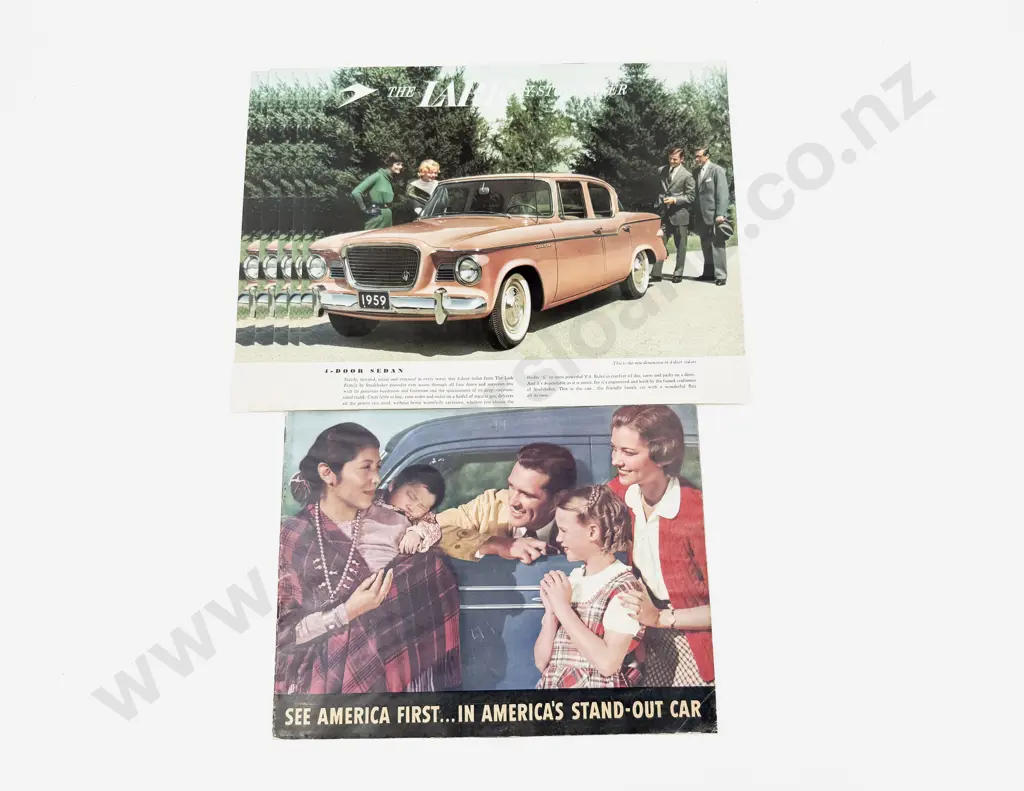 C1941 Studebaker Cars Booklet and The Lark By Studebaker Leaflet x5 Image 1++