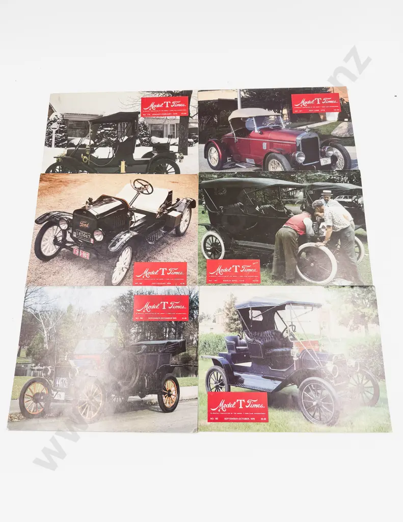 Model T Times Magazines 1979 - 1980 No179 - No184 (6) Image 1++