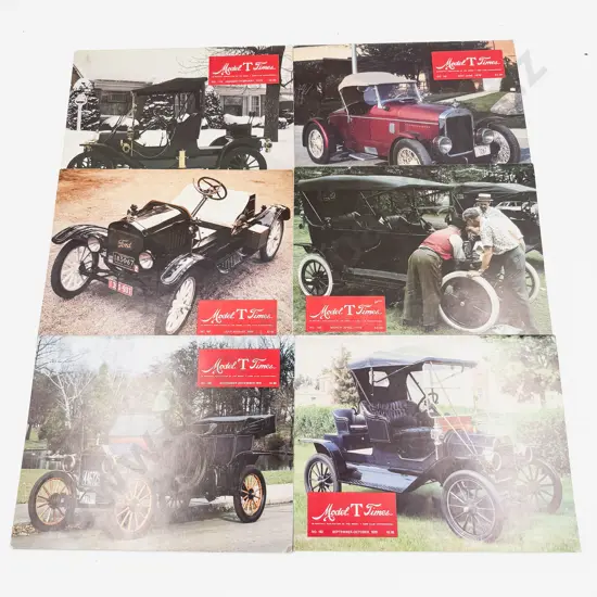 Model T Times Magazines 1979 - 1980 No179 - No184 (6)