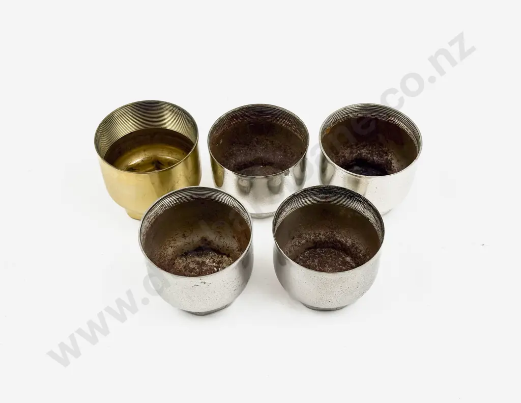 Set Four Model T Ford (1913-1916) New Chrome Hub Caps and Single Image 1++