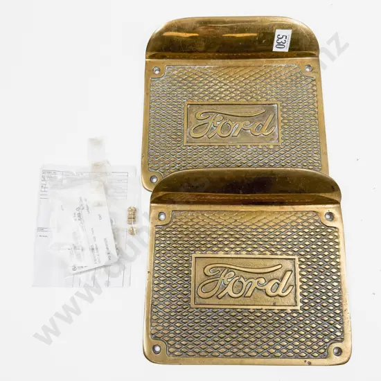 Two New (1909-1927) Ford Model T Speedster Passengers Side Step Plates