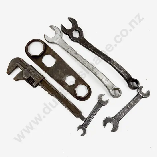 Six Vintage Ford Branded Hand Tools