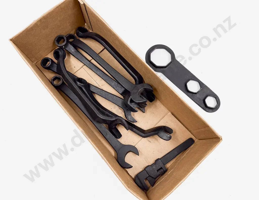 Nine Restored Vintage Ford Branded Hand Tools Image 1++