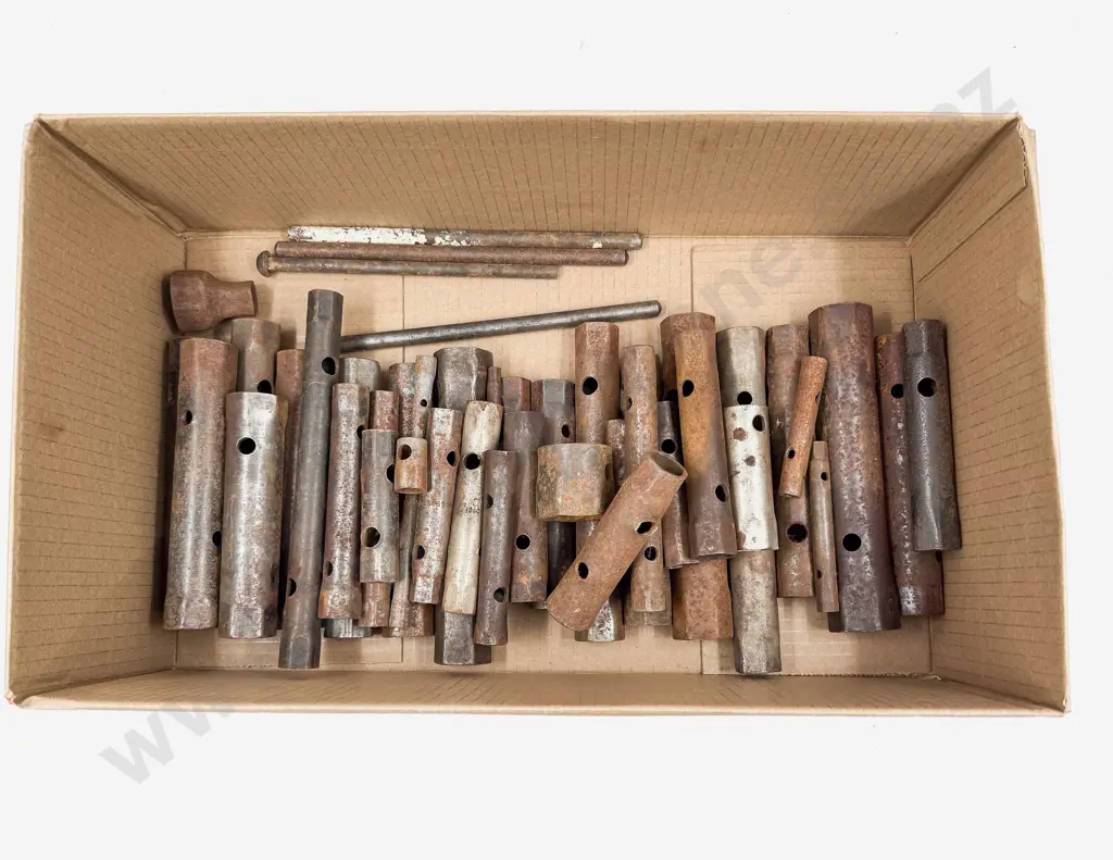 Large Qty Assorted Size Vintage Box Spanners Image 1++