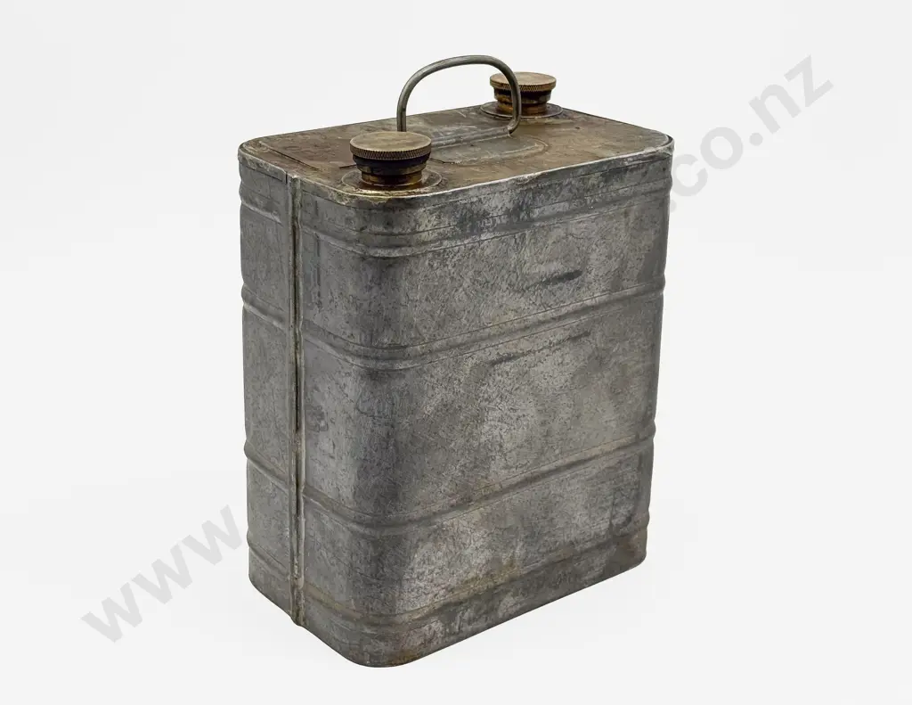 1940s WWII Swiss Army Oil Can 4 Litres Image 1++