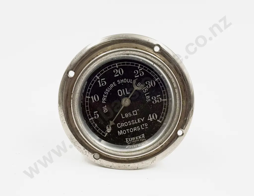 Crossley Motors Oil Gauge Image 1++