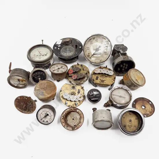 Rotax Amperes with Various Dashboard Meters suitable for parts and repair