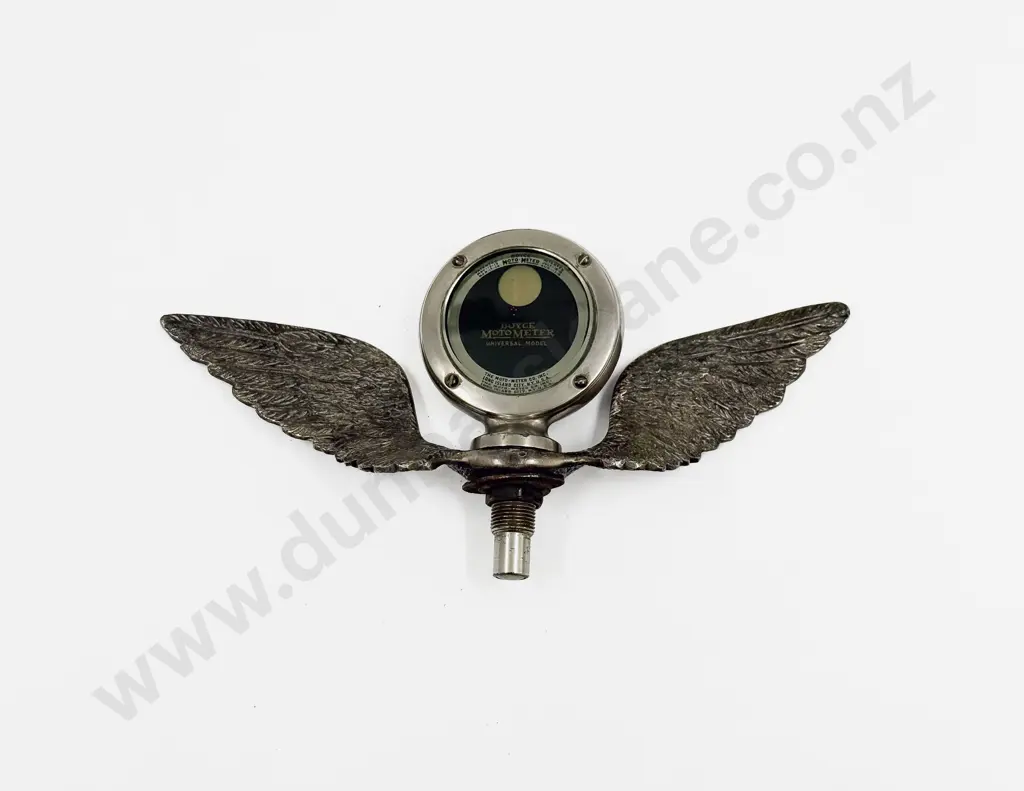Vintage Style Eagle Wing Radiator Cap Mount Image 1++
