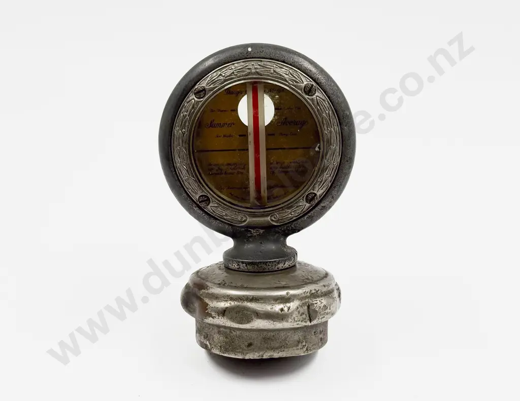 Boyce Moto Meter HY Schiffer on Radiator Cap Image 1++