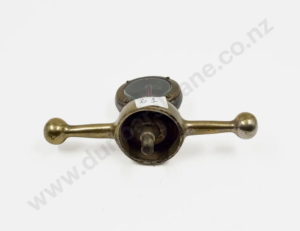 Boyce Moto Meter Star Monogram on 'Dog Bone' Radiator Cap Image 1++