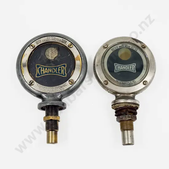 Two Boyce Moto Meters for Chandler