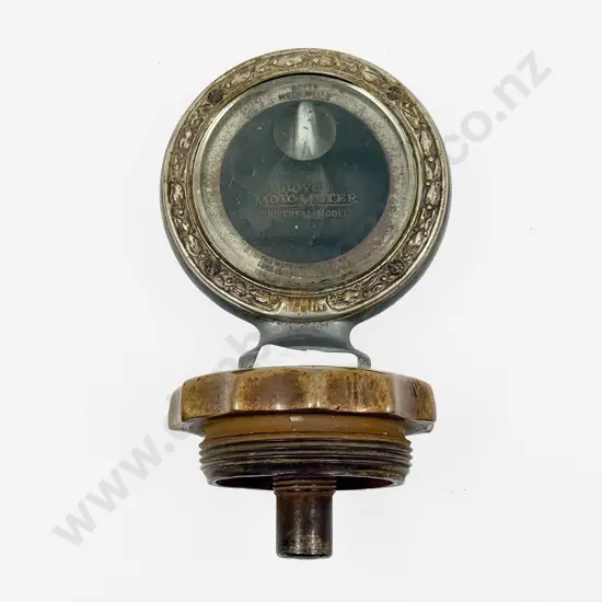 Boyce Moto Meter Universal Model on Radiator Cap