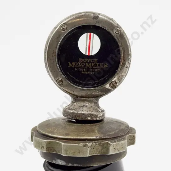 Boyce Moto Meter Midget Model on Radiator Cap
