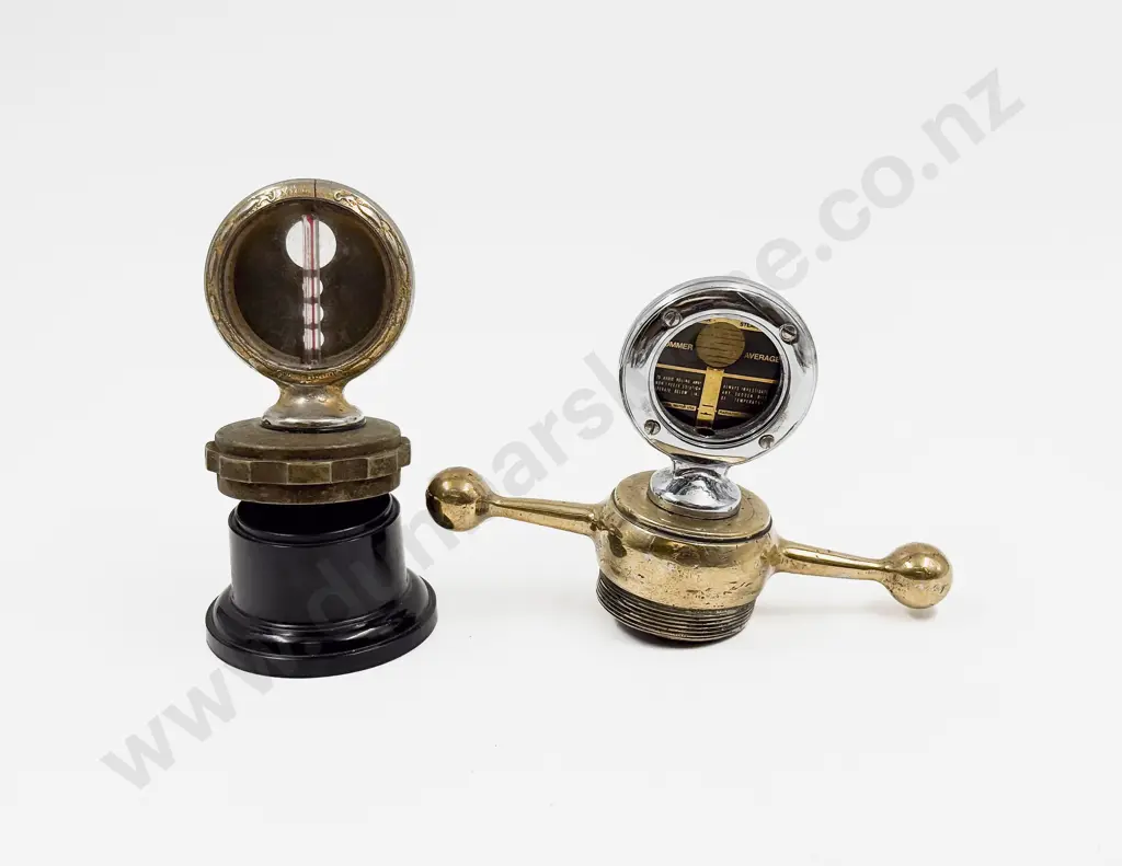 French  Moyenne D'Ete Temperature Gauge and FiberFab Gauge Image 1++