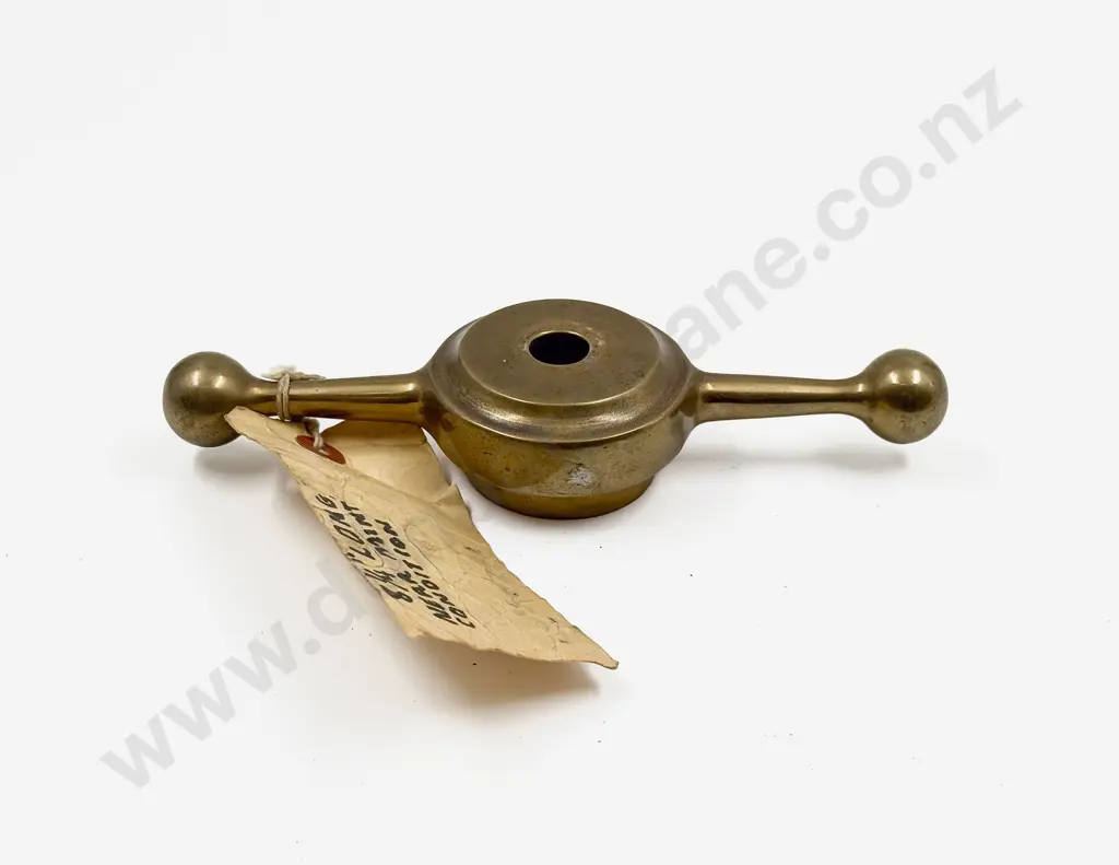 Vintage Brass Dog Bone Radiator Cap Image 1++