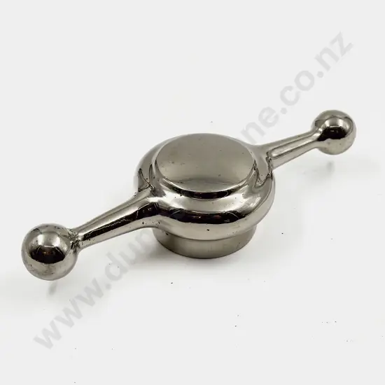 Vintage Heavy Chrome Plated Dog Bone Radiator Cap