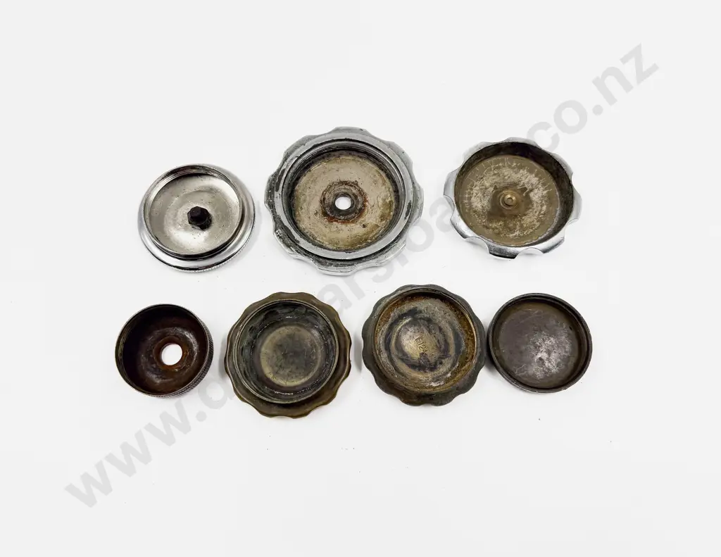 Seven Various Vintage Radiator and Other Caps Image 1++
