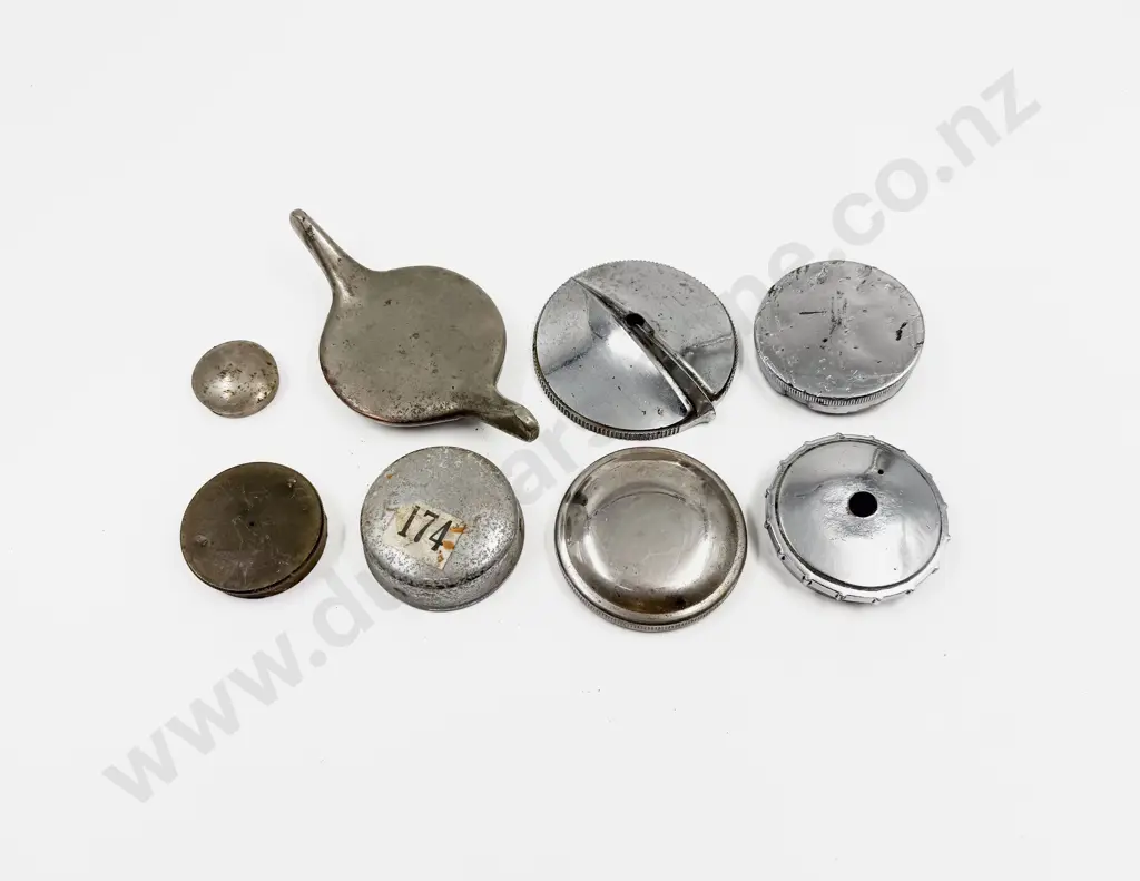 Seven Various Vintage Radiator and Other Caps Image 1++