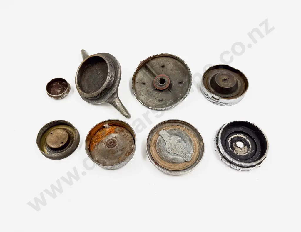 Seven Various Vintage Radiator and Other Caps Image 1++