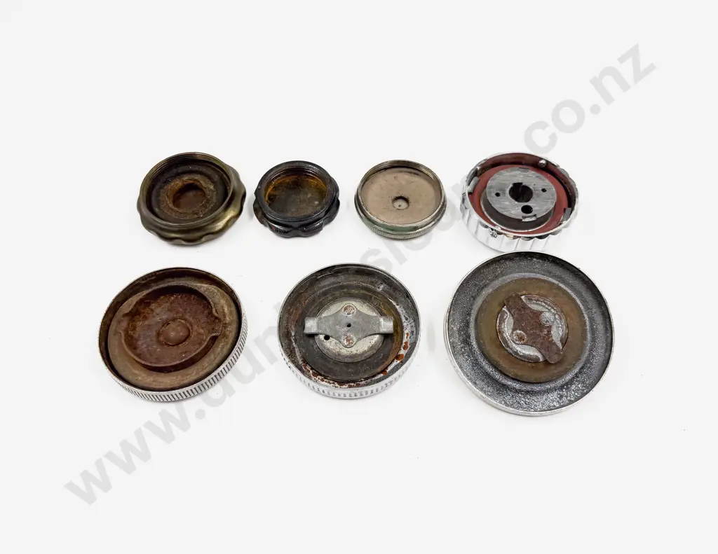 Seven Various Vintage Radiator and Other Caps Image 1++