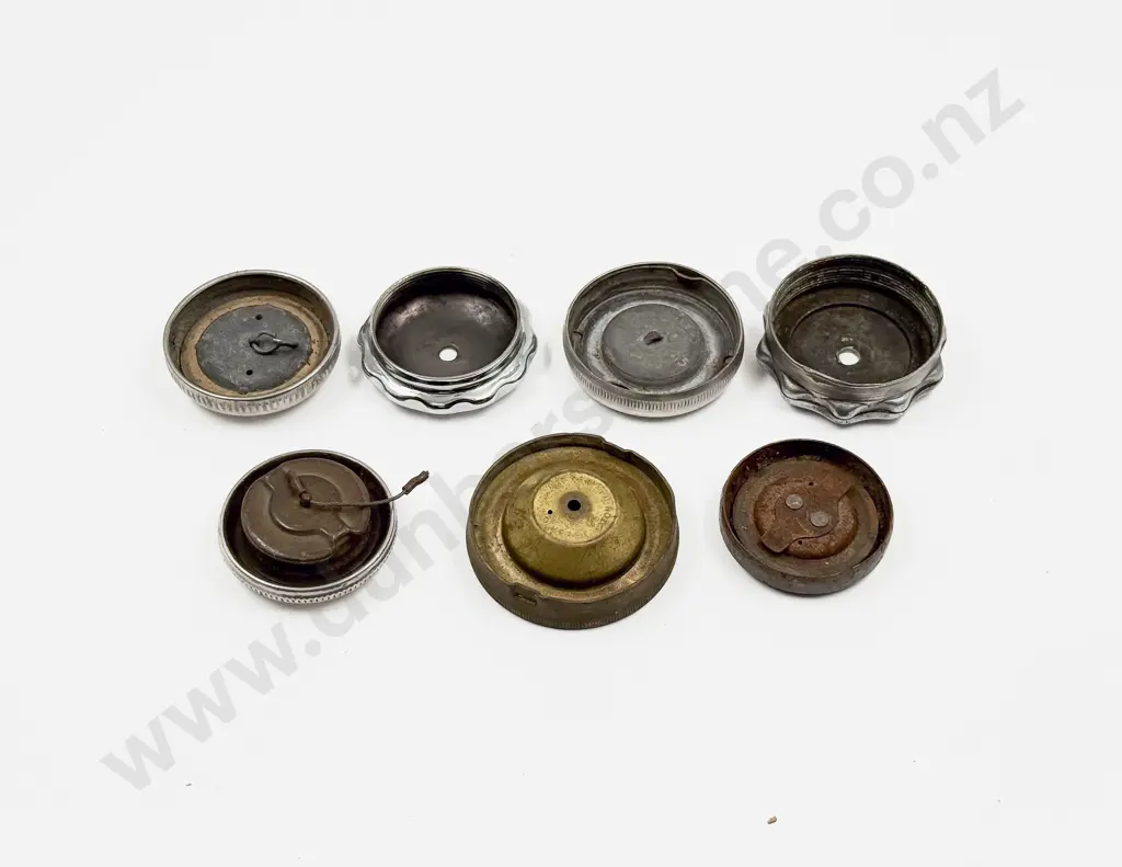 Seven Various Vintage Radiator and Other Caps Image 1++