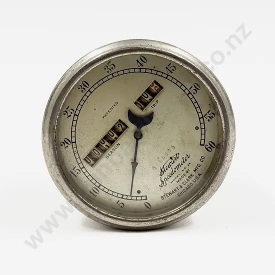 Steel Cased Stewart Speedometer