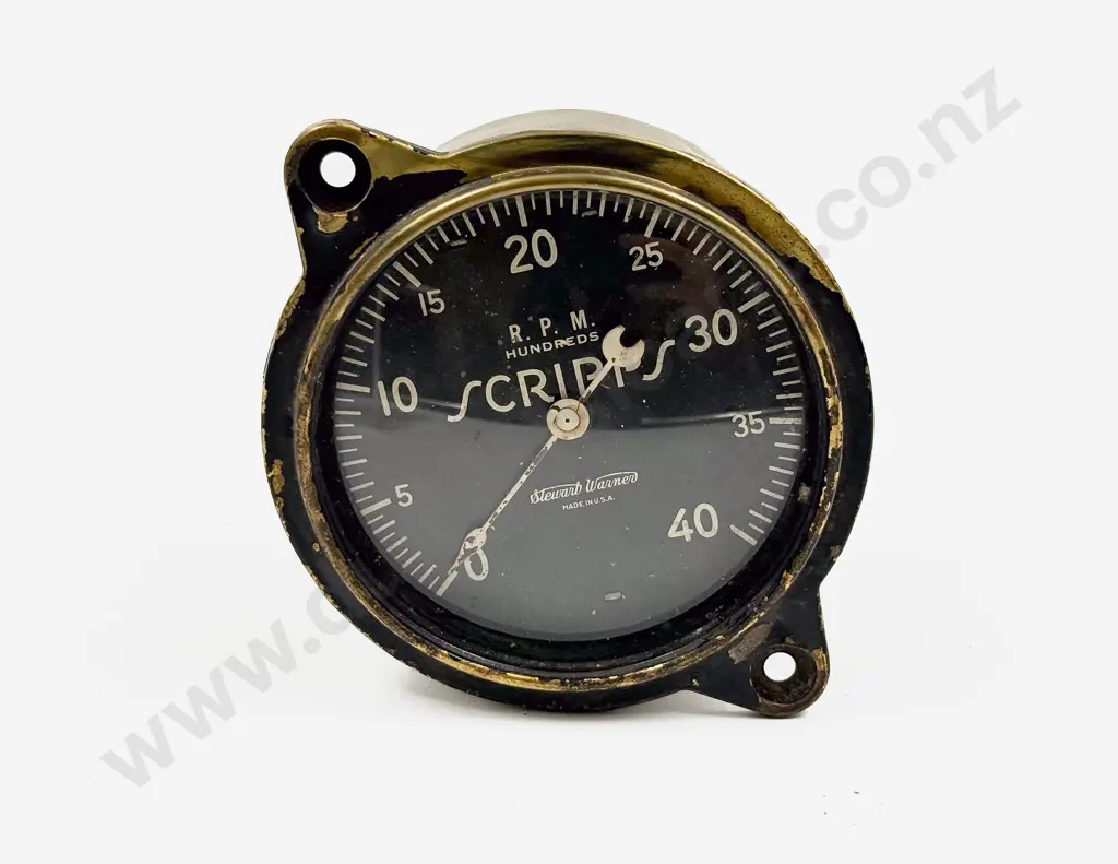Stewart Warmer RPM Gauge Image 1++